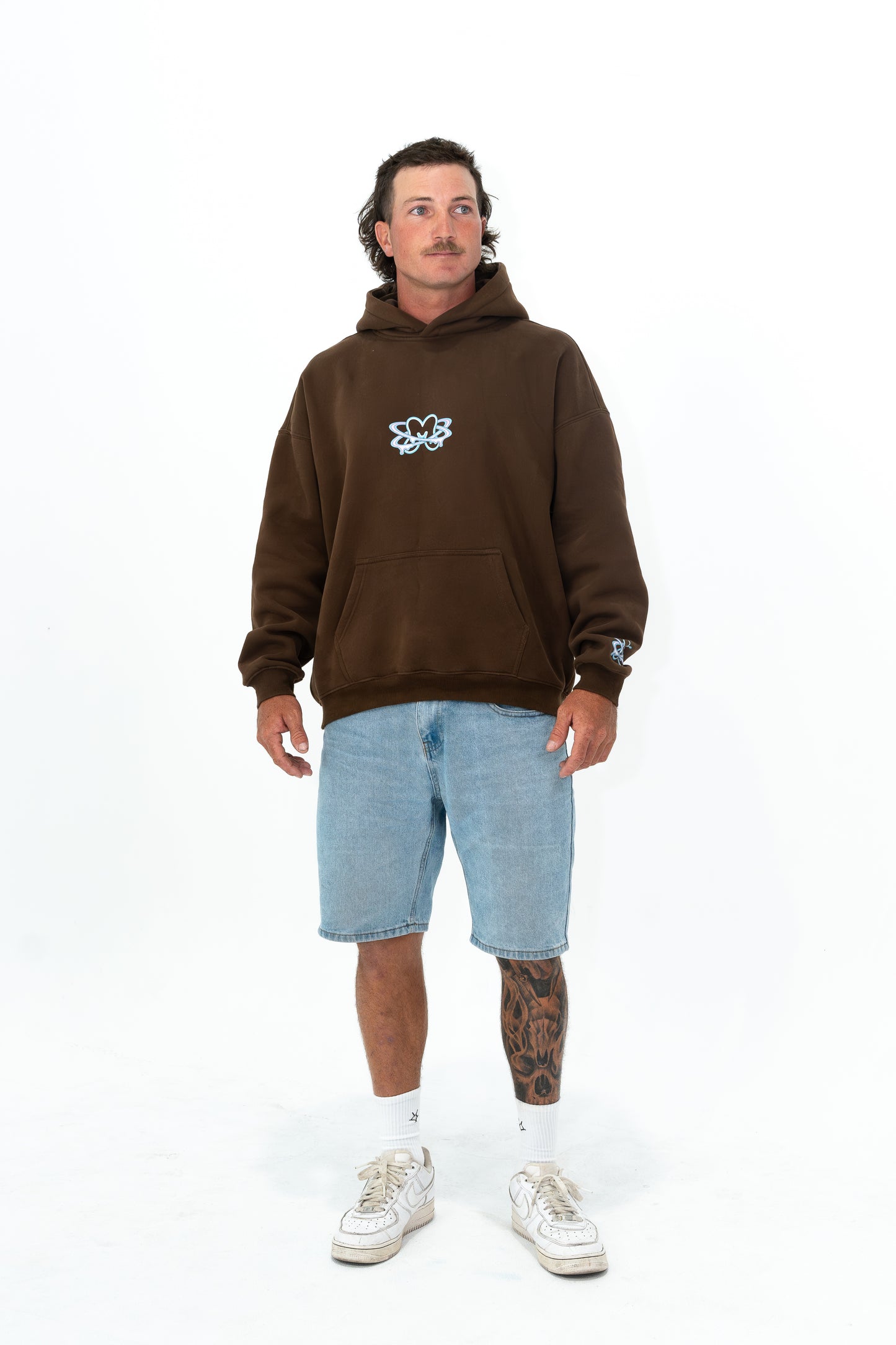 Melts Aura Hoodie "Brown"