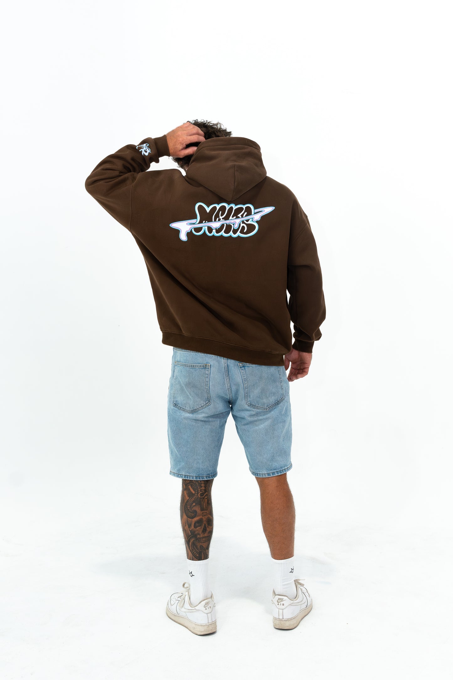 Melts Aura Hoodie "Brown"