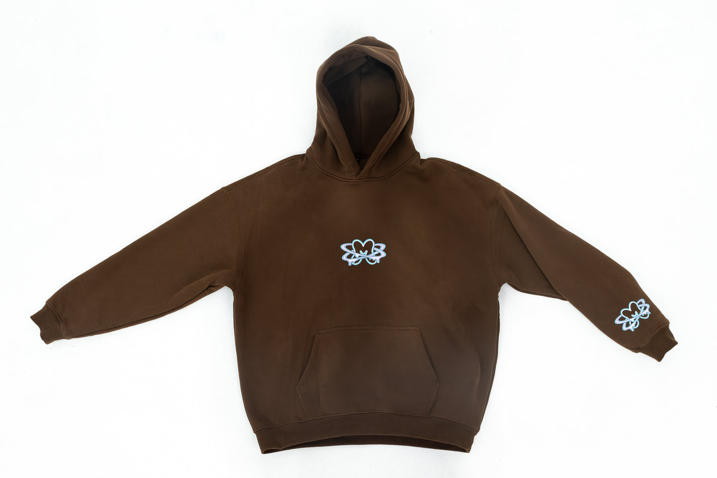 Melts Aura Hoodie "Brown"