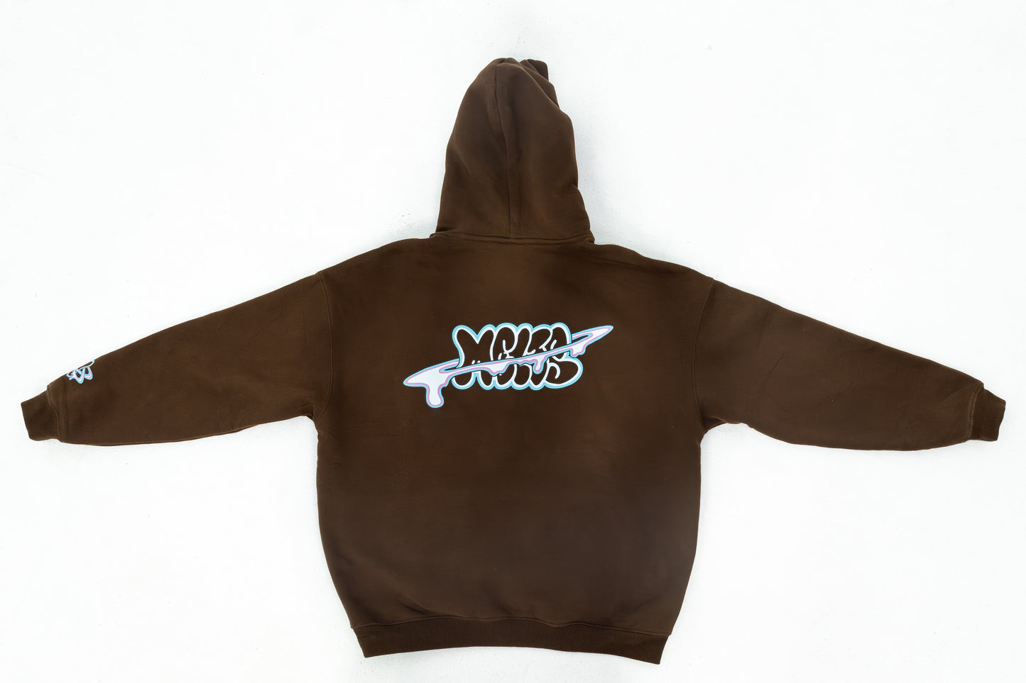 Melts Aura Hoodie "Brown"