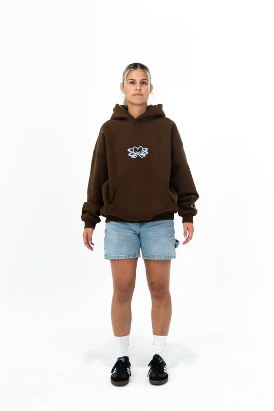 Melts Aura Hoodie "Brown"